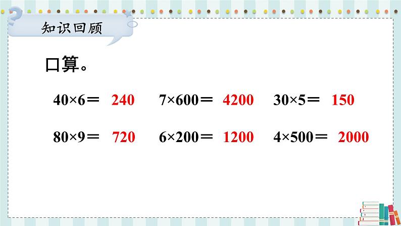 苏教版数学3年级上册 一 两、三位数乘一位数 第2课时 两、三位数乘一位数的估算 PPT课件第3页