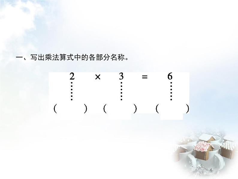 人教版小学数学二年级上册表内乘法(一)乘法的初步认识第2课时乘法的初步认识(二)教学课件02