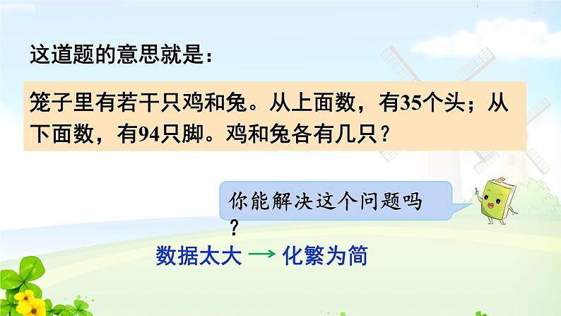 数学广角——鸡兔同笼课件PPT第3页