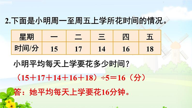 8 平均数与条形统计图课件PPT03