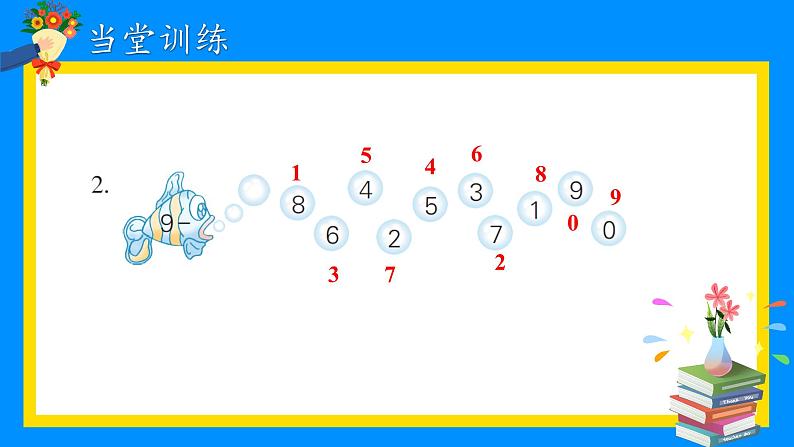 苏教版一年级上册 8.8得数是9的加法和相应的减法课件PPT第5页