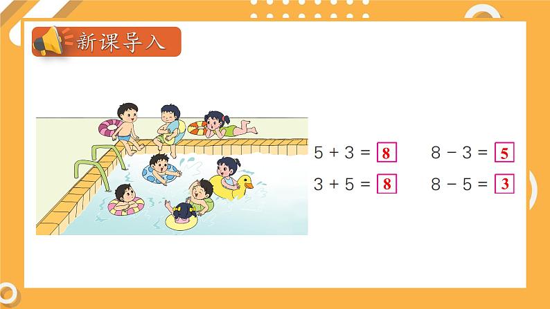 苏教版一年级上册 8.6得数是8的加法和相应的减法课件PPT第2页