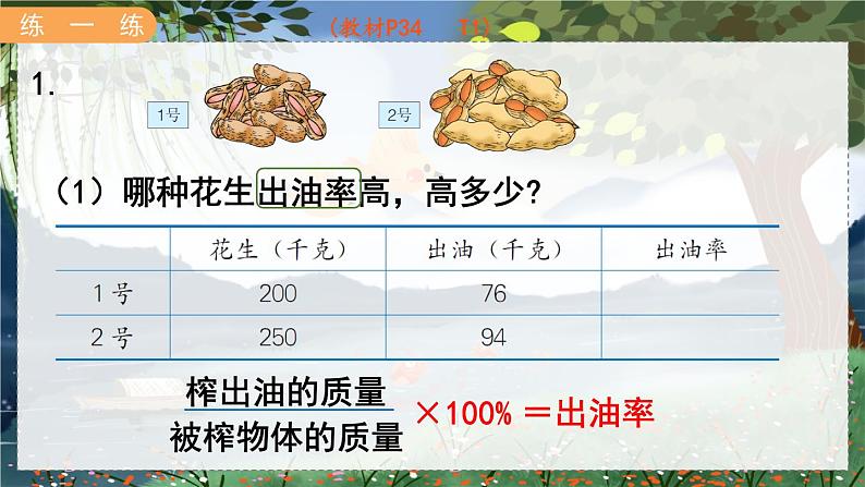 第4课时  求百分率第7页