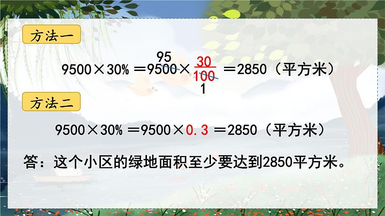 翼教版数学6年级上册 第3单元  第5课时  求一个数的百分之几是多少 PPT课件+教案04