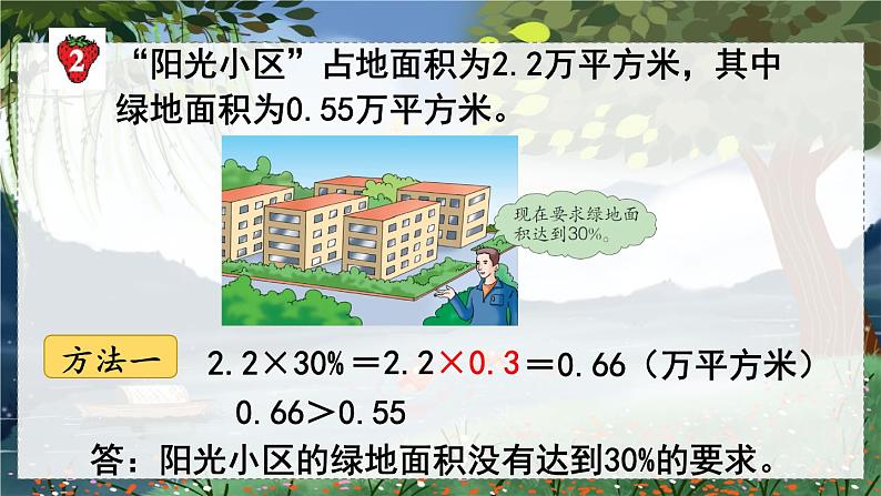 翼教版数学6年级上册 第3单元  第5课时  求一个数的百分之几是多少 PPT课件+教案08