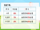 翼教版数学6年级上册 第5单元  第4课时  折  扣 PPT课件+教案