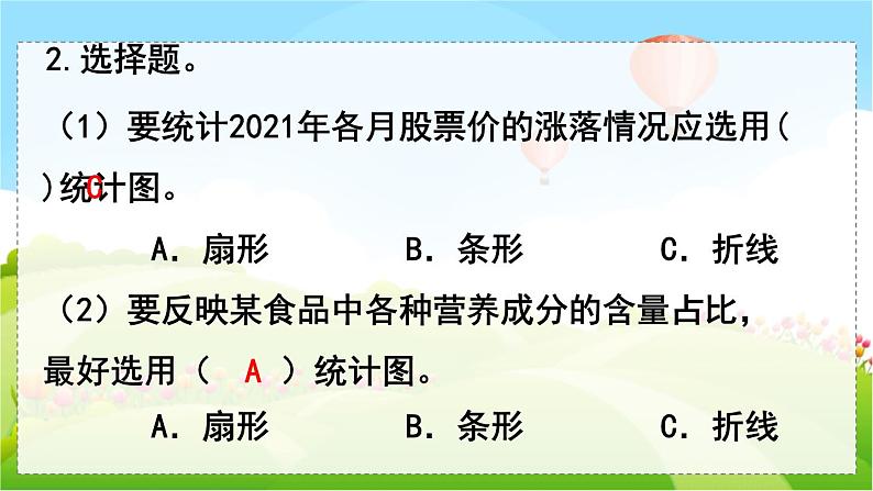 翼教版数学6年级上册 整理与评价  第4课时  统  计 PPT课件+教案04