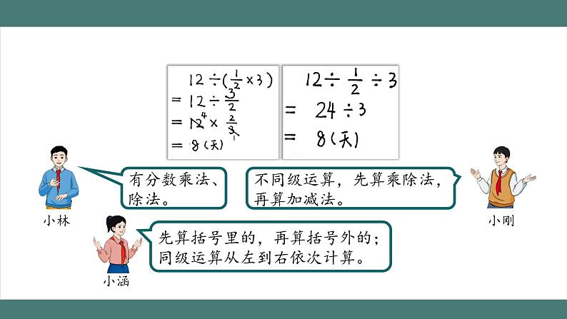 分数混合运算第7页