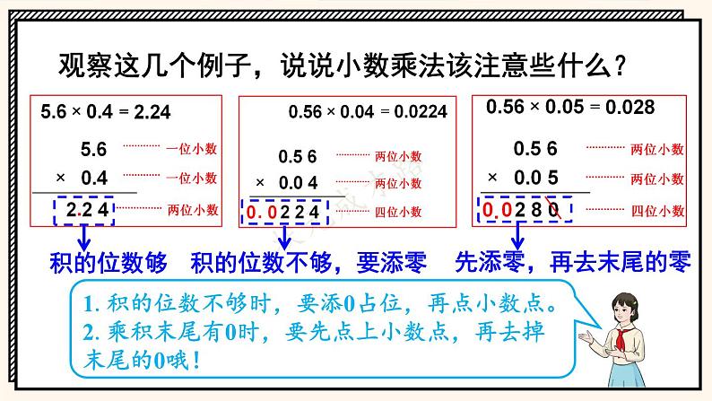 人教版数学5年级上册 1 小数乘法 第4课时 小数乘小数（2）  PPT课件+教案+导学案04