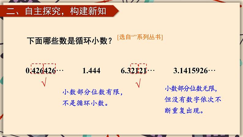 人教版数学5年级上册 3 小数除法 第6课时 循环小数  PPT课件+教案+导学案08