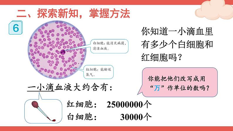 人教版数学4年级上册 1 大数的认识    第5课时 将整万数改写成用“万”作单位的数  PPT课件+教案+导学案04