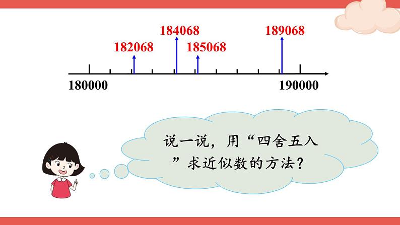 人教版数学4年级上册 1 大数的认识    第6课时 求亿以内数的近似数  PPT课件+教案+导学案07