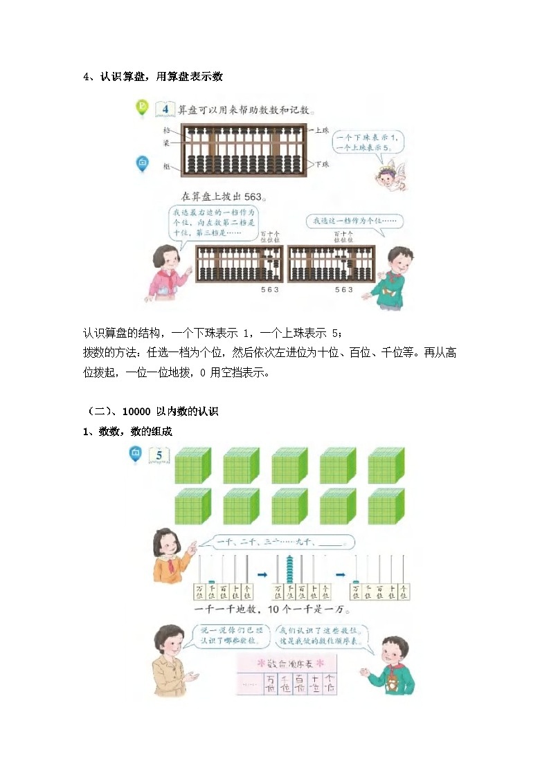 【期末复习】小学数学二年级下册人教版单元知识点梳理：第七单元03