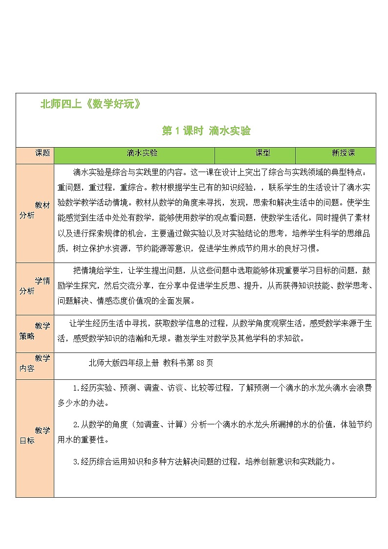 第1课时 滴水实验第1页