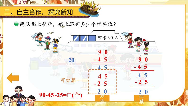 北2数上 一 加与减  第2课时 秋游  PPT课件+教案04