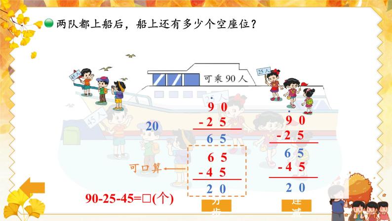 北2数上 一 加与减  第2课时 秋游  PPT课件+教案05