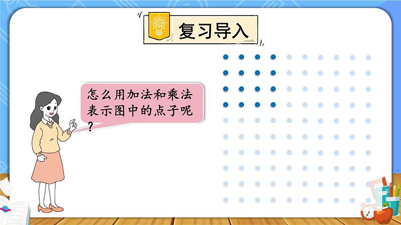 北2数上 三 数一数与乘法  第3课时 有多少点子  PPT课件+教案02