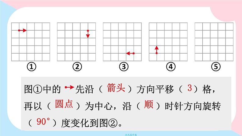 西5数上 二 图形的平移、旋转与轴对称 5.探索规律 PPT课件03