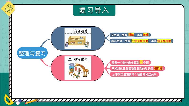 北3数上 整理与复习  第1课时 整理与复习（1）  PPT课件+教案03