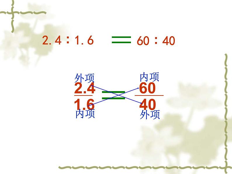 比例的基本性质课件PPT第5页