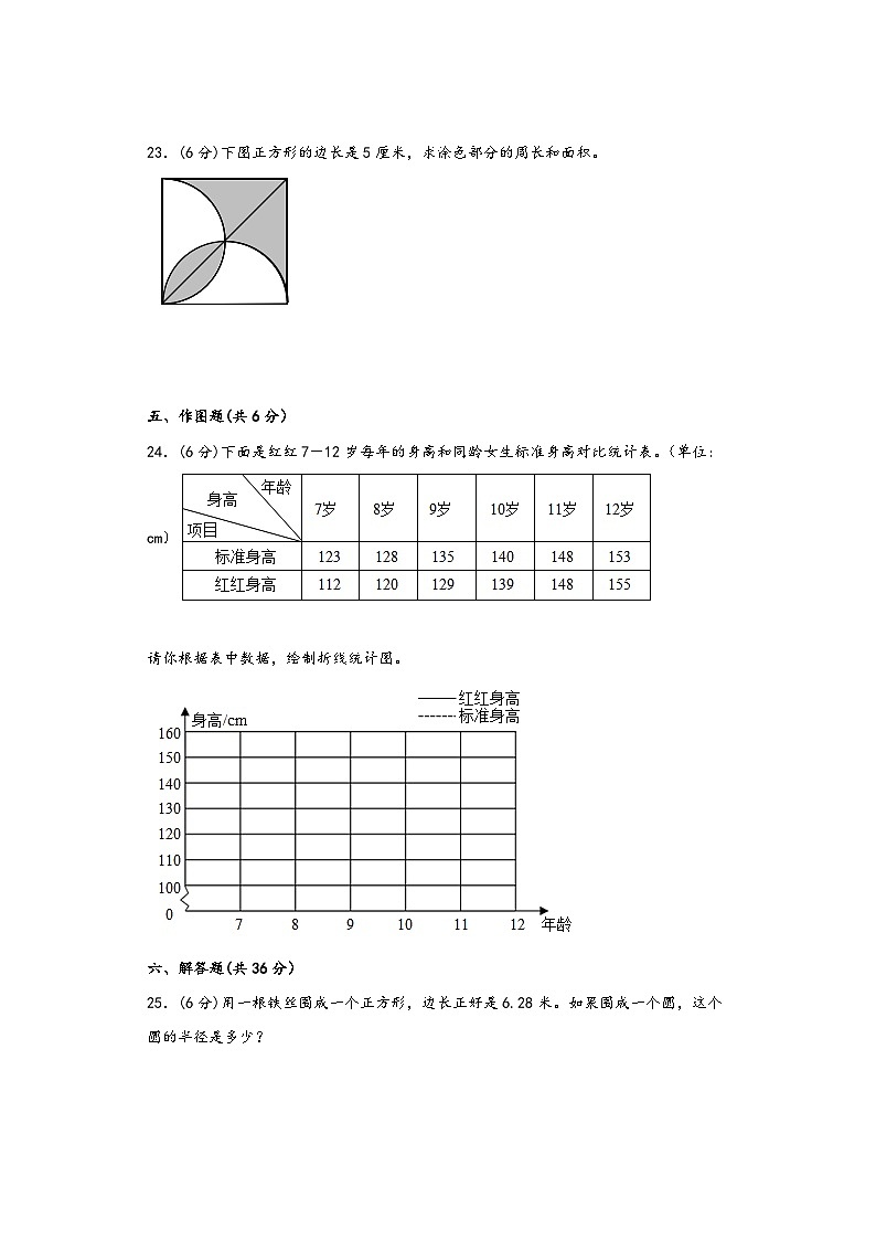 【期末考试】苏教版五年级数学下册期末考试综合检测卷三第3页