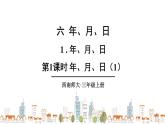 西南师大版数学三年级上册 6.1.1年、月、日（1）课件PPT