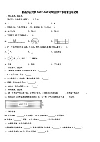 鞍山市台安县2022-2023学年数学三下期末统考试题含解析