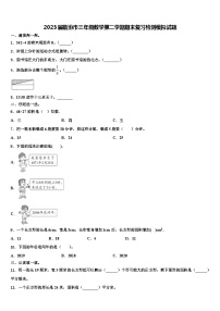 2023届临汾市三年级数学第二学期期末复习检测模拟试题含解析