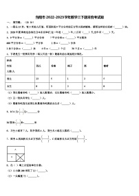 当阳市2022-2023学年数学三下期末统考试题含解析