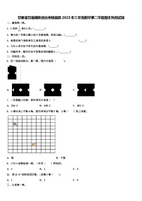 甘肃省甘南藏族自治州碌曲县2023年三年级数学第二学期期末预测试题含解析