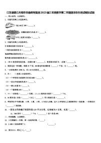 江苏省镇江丹阳市华南教育集团2023届三年级数学第二学期期末综合测试模拟试题含解析