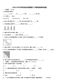 2022-2023学年石家庄市桥西区三下数学期末联考试题含解析