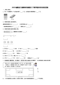 2023届黑龙江省鹤岗市向阳区三下数学期末综合测试试题含解析