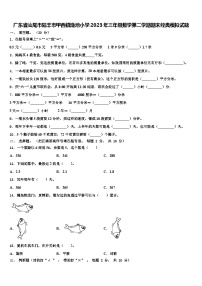 广东省汕尾市陆丰市甲西镇渔池小学2023年三年级数学第二学期期末经典模拟试题含解析