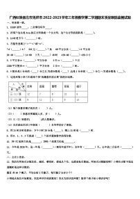 广西壮族崇左市凭祥市2022-2023学年三年级数学第二学期期末质量跟踪监视试题含解析