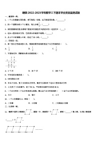 朗县2022-2023学年数学三下期末学业质量监测试题含解析