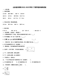 山东省巨野县2022-2023学年三下数学期末调研试题含解析