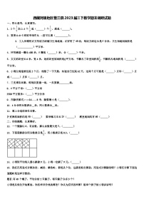 西藏阿里地区普兰县2023届三下数学期末调研试题含解析