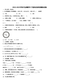 2022-2023学年卢氏县数学三下期末达标检测模拟试题含解析