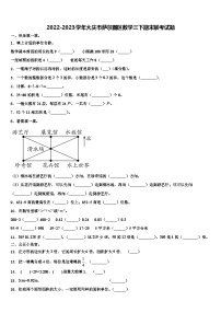 2022-2023学年大庆市萨尔图区数学三下期末联考试题含解析