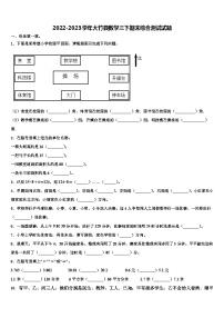 2022-2023学年大竹县数学三下期末综合测试试题含解析