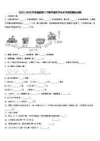 2022-2023学年南皮县三下数学期末学业水平测试模拟试题含解析