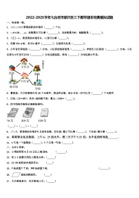 2022-2023学年七台河市新兴区三下数学期末经典模拟试题含解析