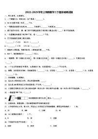 2022-2023学年上饶县数学三下期末调研试题含解析