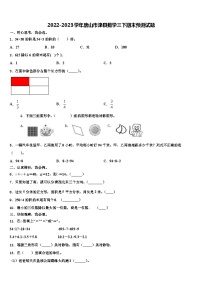 2022-2023学年唐山市滦县数学三下期末预测试题含解析