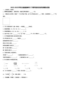 2022-2023学年云南省曲靖市三下数学期末质量检测模拟试题含解析