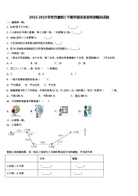 2022-2023学年巴塘县三下数学期末质量检测模拟试题含解析