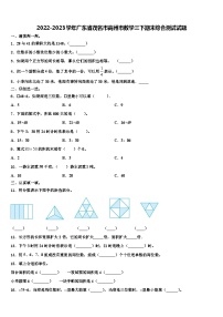 2022-2023学年广东省茂名市高州市数学三下期末综合测试试题含解析