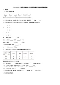 2022-2023学年平果县三下数学期末质量跟踪监视试题含解析