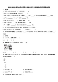 2022-2023学年山东省青岛市胶南市数学三下期末达标检测模拟试题含解析